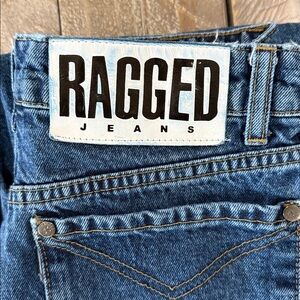 THE RAGGED PRIEST High Rise Mom Jeans Blue Denim Size 28 Made in Turkey